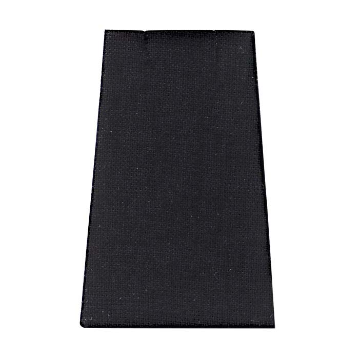 Black Linen Tapered Pendant or Earring Display