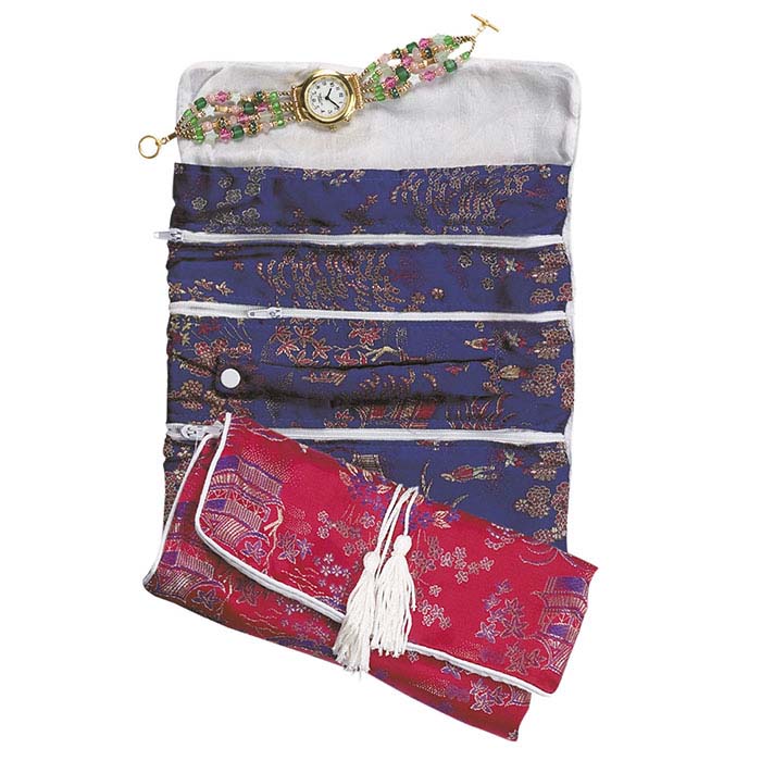 Silky Multi-Color 8"W x 4"H Travel Roll