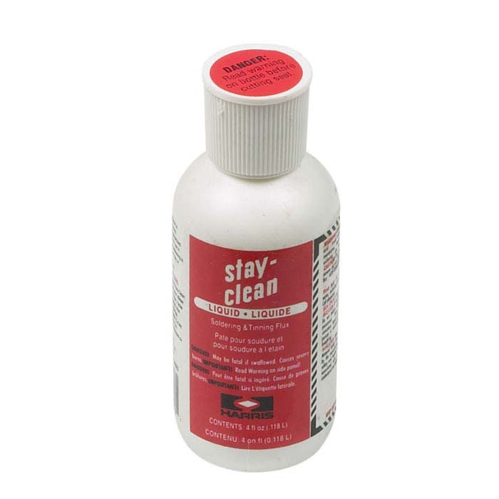 Stay-Clean Flux for Stay-Brite Solder