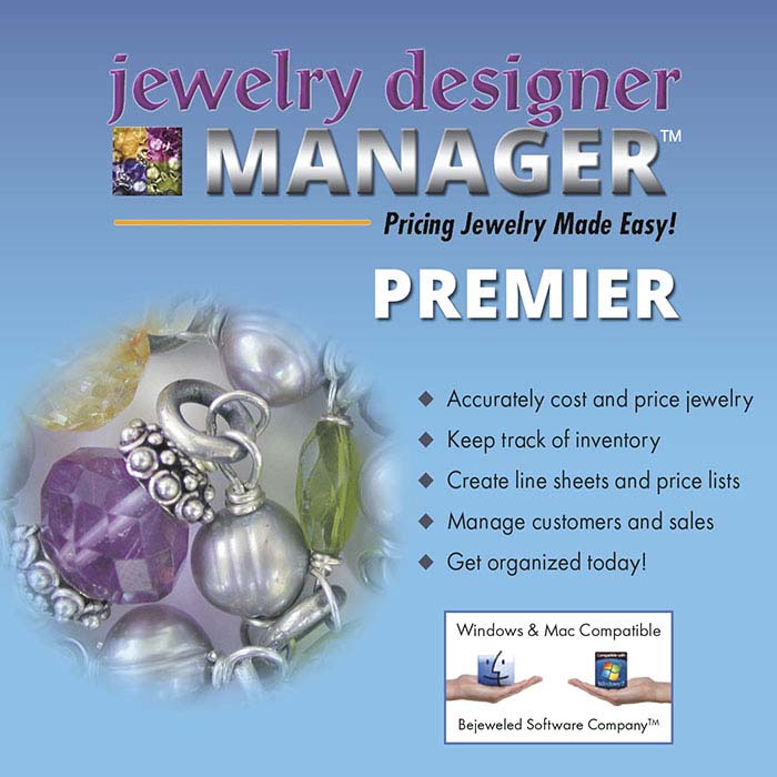 Jewelry Designer MANAGER PREMIER, Software Program