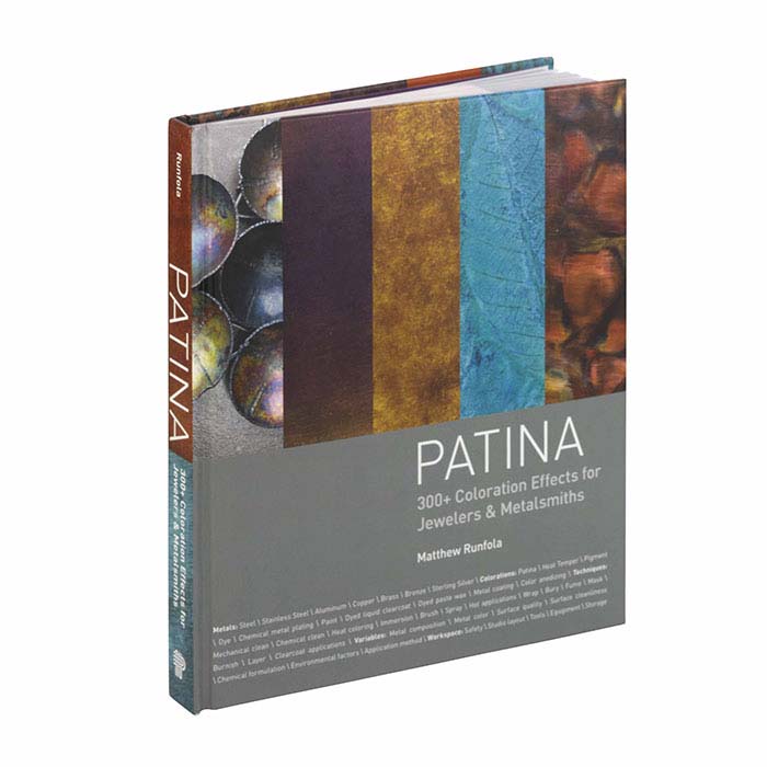 Patina: 300+ Coloration Effects for Jewelers and Metalsmiths, Book