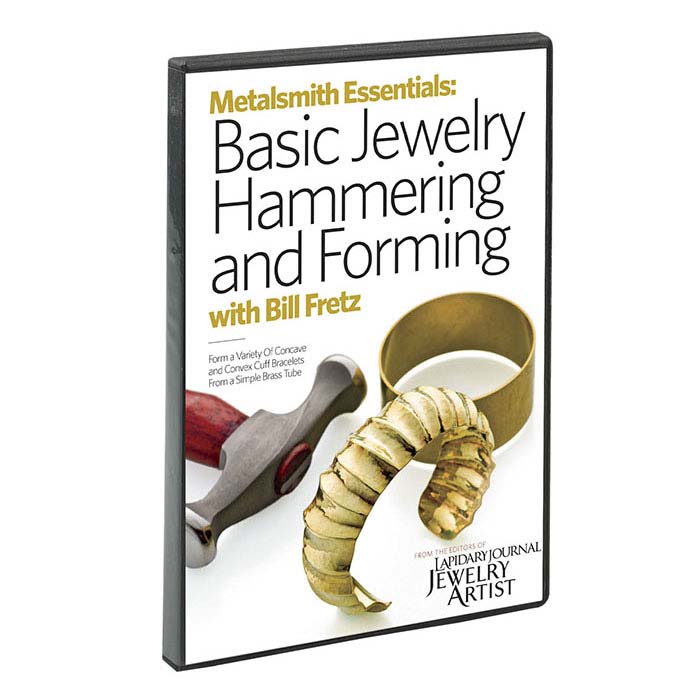Metalsmith Essentials: Basic Jewelry Hammering and Forming, Vol.1, with Bill Fretz, DVD