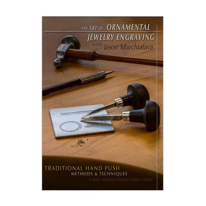 The Art of Ornamental Jewelry Engraving with Jason Marchiafava, DVD Set