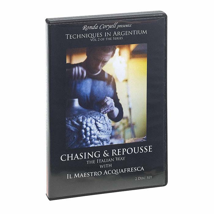 Techniques in Argentium: Chasing and Repousse, Volume 2, DVD