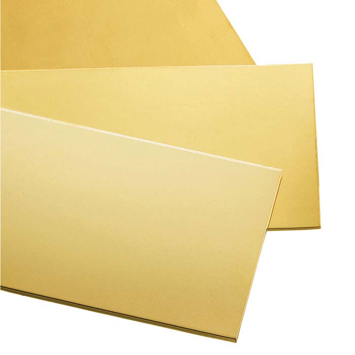 14K Yellow Gold Sheet, 22-Ga., Soft