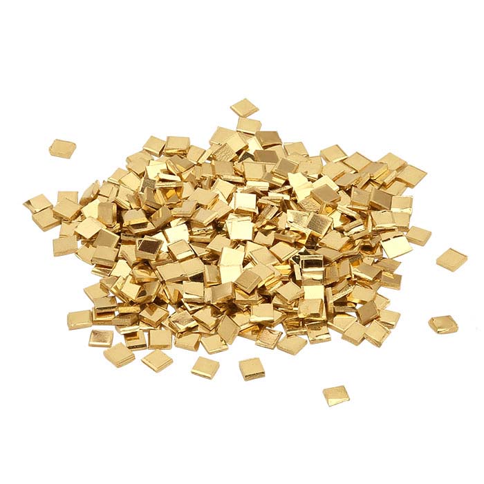14K Plumb Yellow Gold Chip Solder, Hard