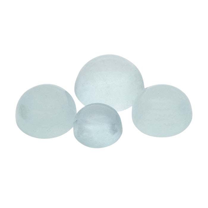 Aquamarine Round Cabochons