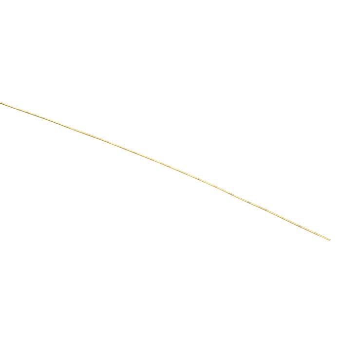 18K Plumb Yellow Gold Wire Solders, 22-Ga.