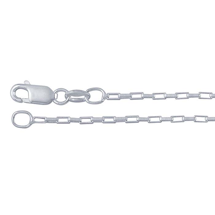 Sterling Silver Long Box Chains