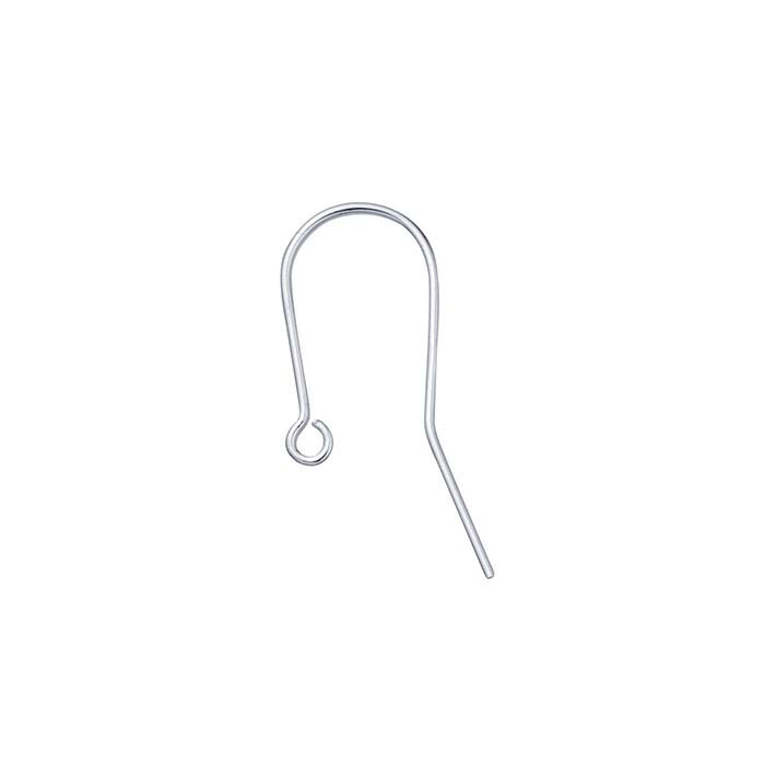 Sterling Silver Ear Wire with Open Loop