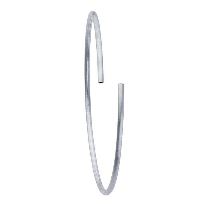 Sterling Silver Oval Flex Tube Bracelets