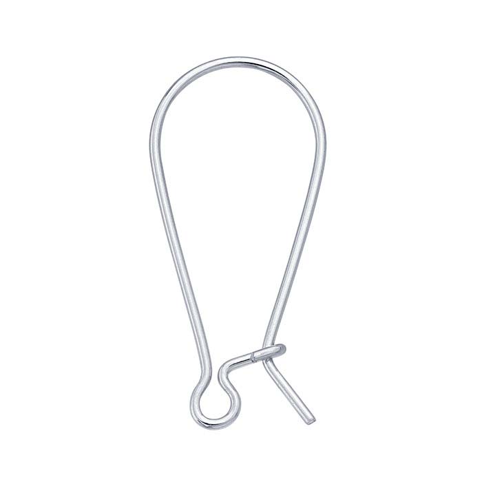 Sterling Silver Kidney Ear Wire