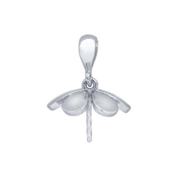 Open Clip bail w// post half drilled cap pendant beads Silver plated findings