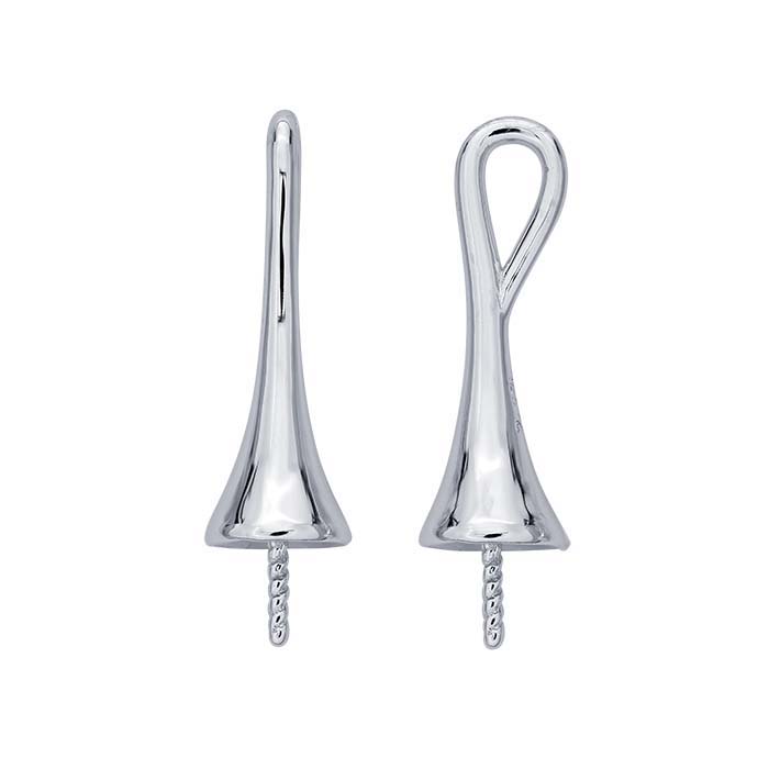 Sterling Silver Pearl Pendant Mounting