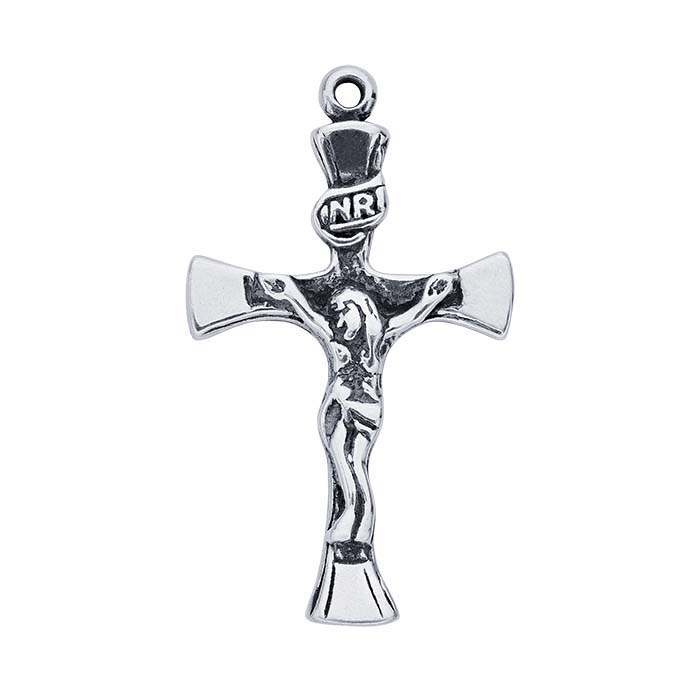 Sterling Silver Crucifix Pendant