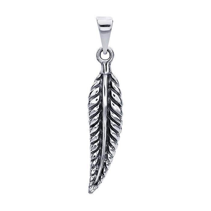 Sterling Silver Leaf Pendant