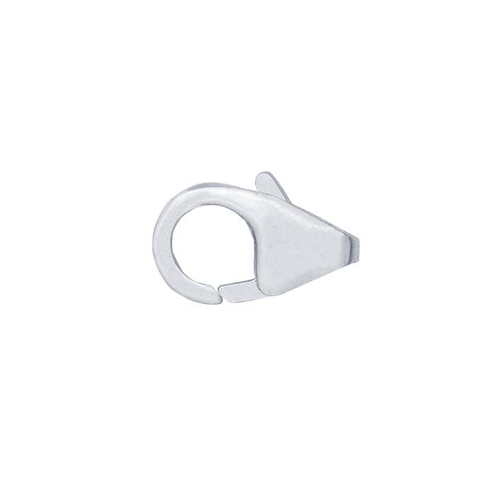 Argentium® Silver Teardrop Lobster Clasp