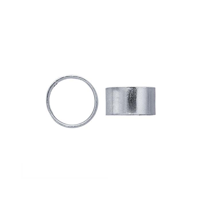 Sterling Silver Lightweight Round Tube Bezel Settings