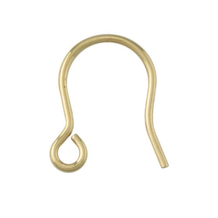 14/20 Yellow Gold-Filled Ear Wire with Loop