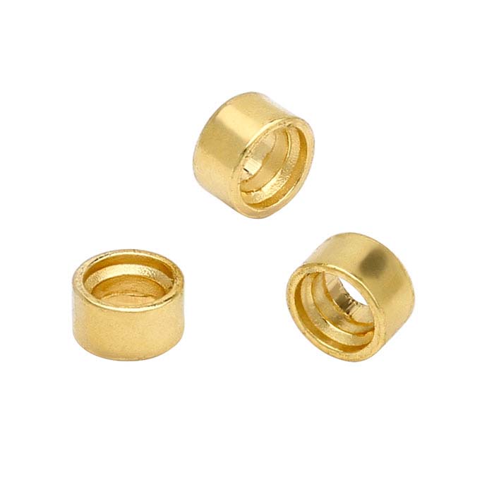 Mountings 30x22 mm   Bezel Settings Gold Plated Brass G1598