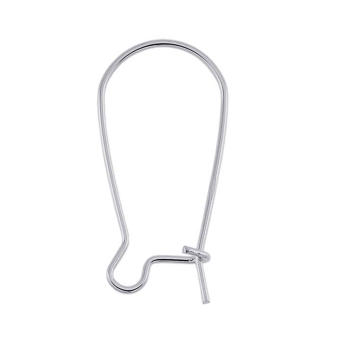 Sterling Silver Kidney Ear Wire