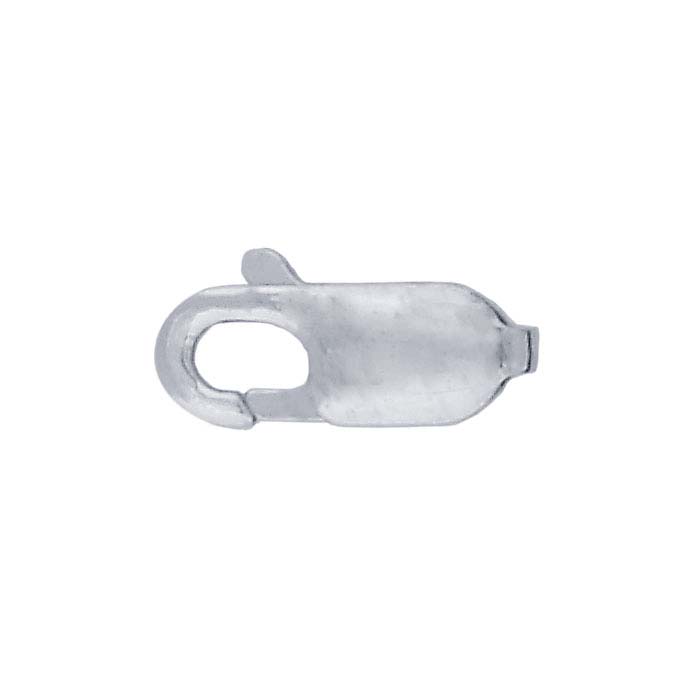 Argentium® Silver Oval Lobster Clasps