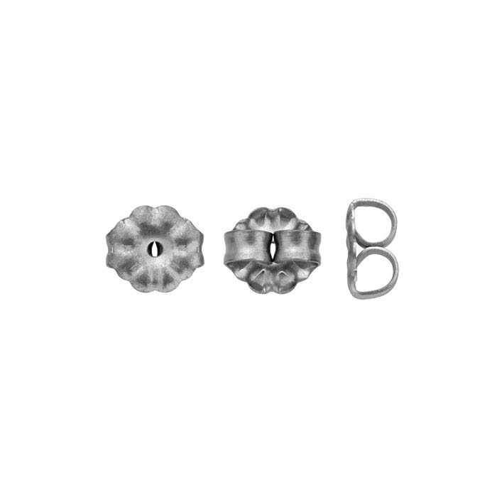 Titanium 5mm Patterned Ear Nut
