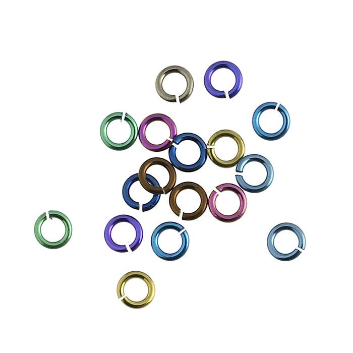 Niobium 2.5mm Round Jump Ring Assortment