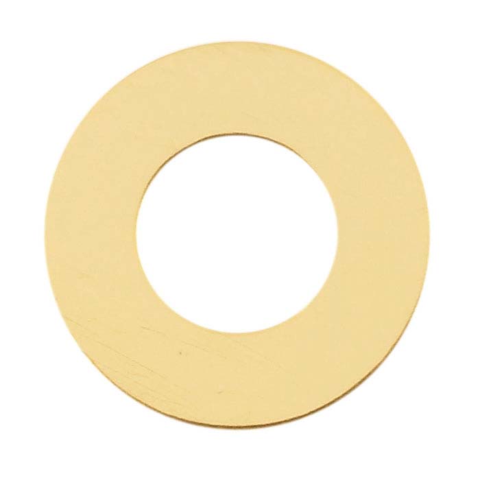 14/20 Yellow Gold-Filled Washer Stampings