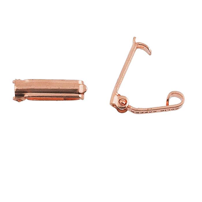 Copper Fold-Over Clasp