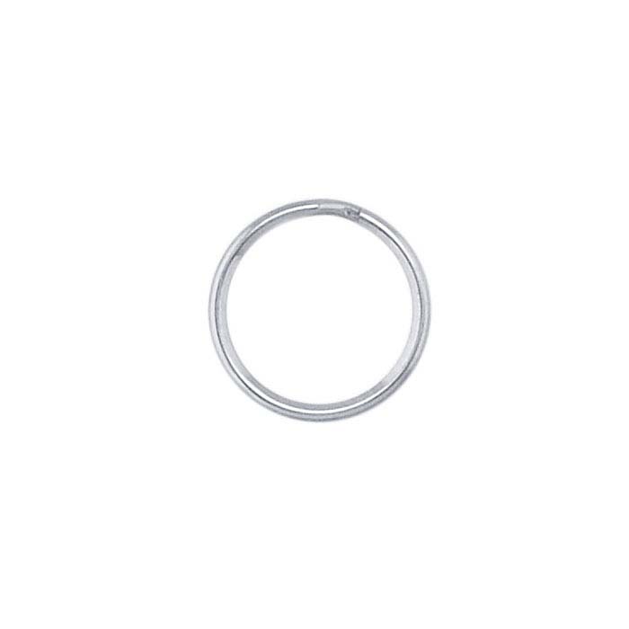Stainless Steel Nickel-Plated Round Split Rings