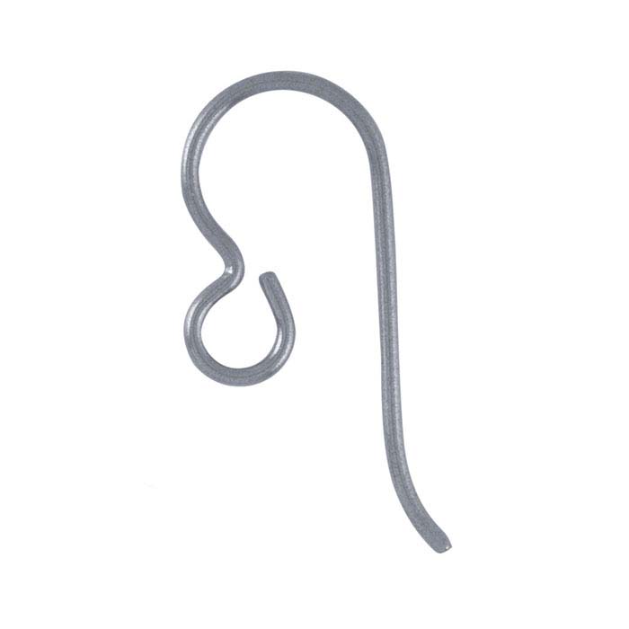 Niobium Ear Wire with Loop