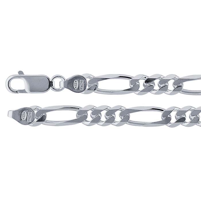Diamond-Cut Figaro Chain