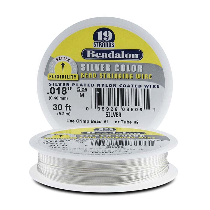 Beadalon® Designer Series 19-Strand Silver Color Wire