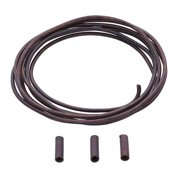 Artistic Wire® Tube Crimp Kit, Burgundy