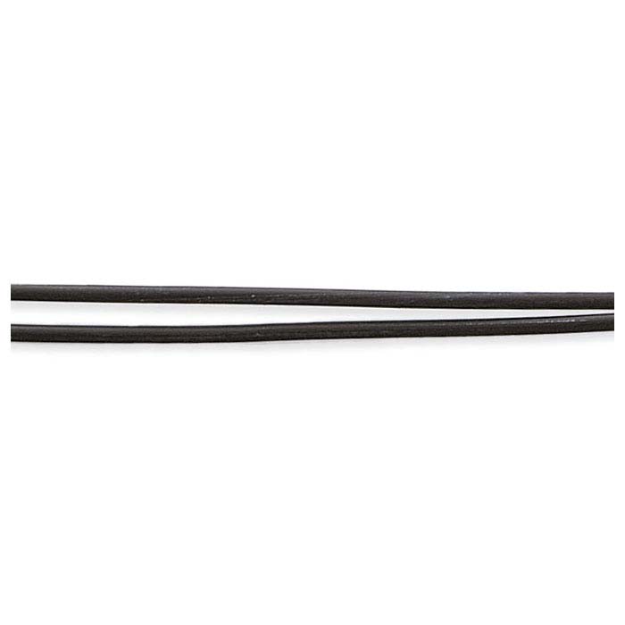 Black Uncoated Rubber Cords, 50 ft.