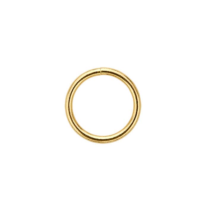 14/20 Yellow Gold-Filled 10mm Round Jump Ring