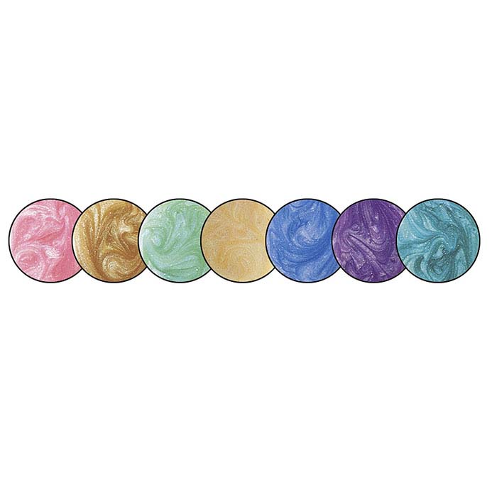 Colores™ Epoxy Resin Pastel Pearl Colors Set
