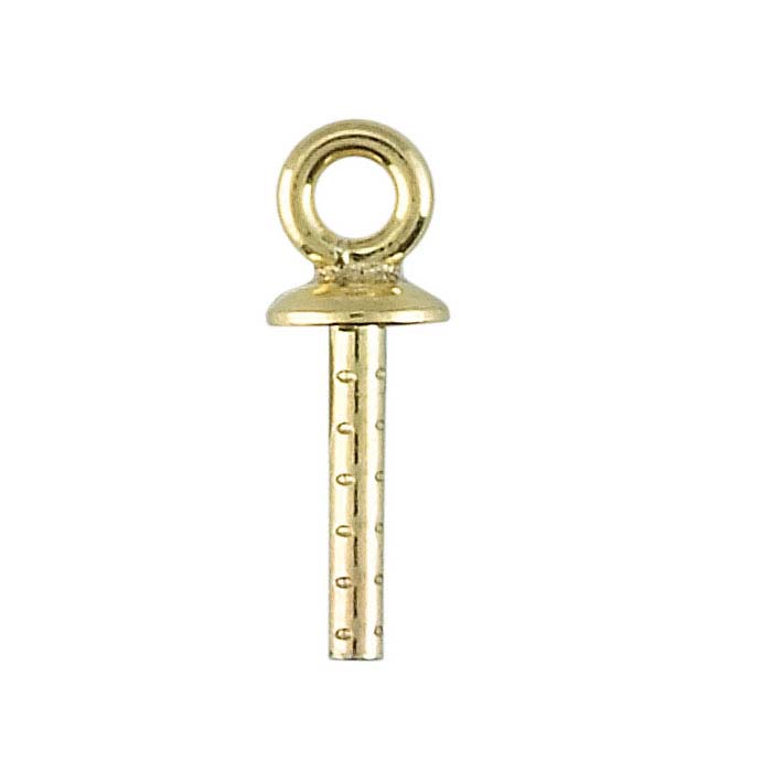 14K Yellow Gold Pearl Component Mounting