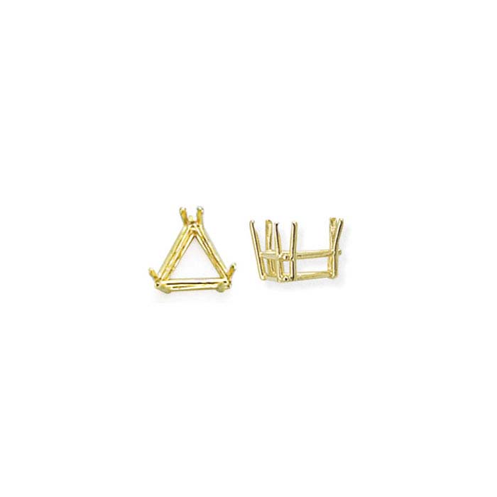 14K Yellow Gold Triangle ReadySet™ 6-Prong Settings