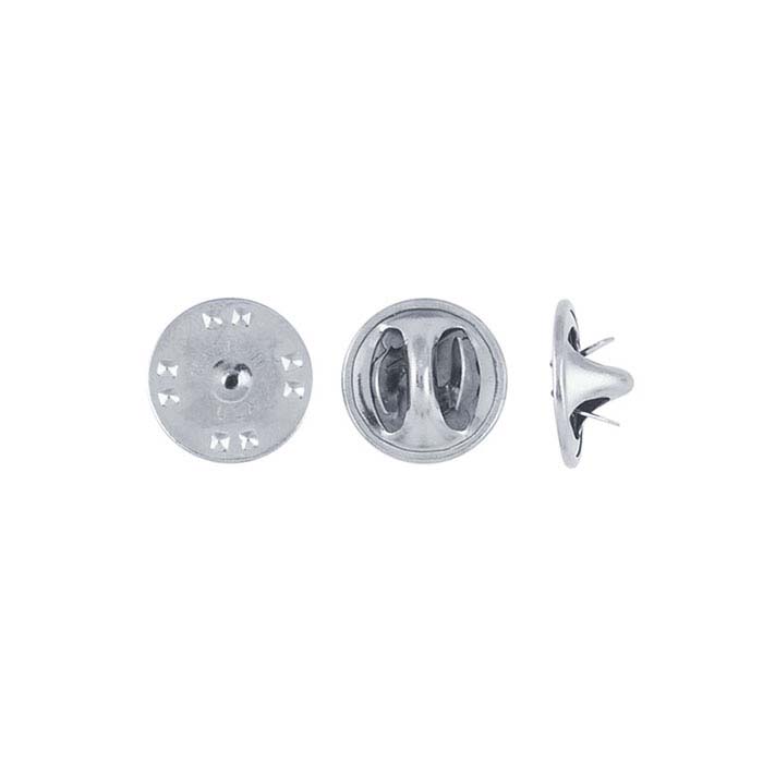Base Metal Nickel-Plated Scatter Pin Clutch