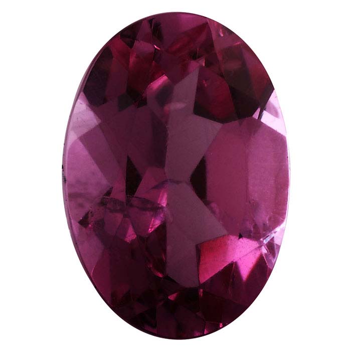 Rhodolite Garnet Oval Faceted Stones, AA-Grade