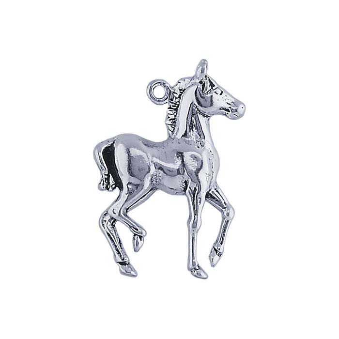 Sterling Silver Pony Charm