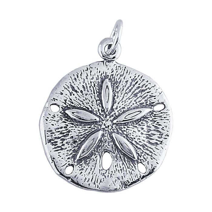 Sterling Silver Sand Dollar Charm