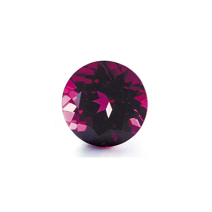 rhodolite garnet faceted rondel sized 2mm 1strand