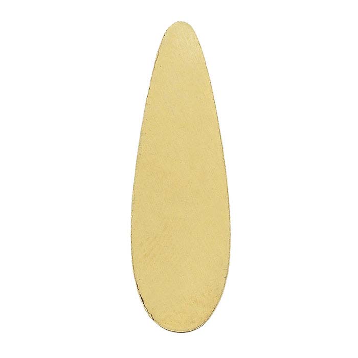 Brass 38.5mm Washer Stamping, 24-Ga.