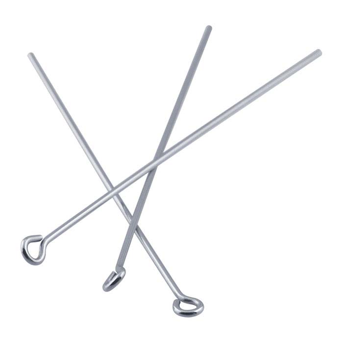 Stainless Steel 2" Eye Pin, 1/2Hard