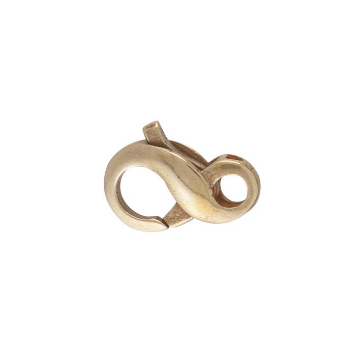 Bronze Figure-Eight Lobster Clasp