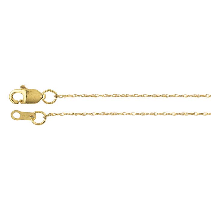 18K Yellow Gold 0.6mm Extra-Fine Double 