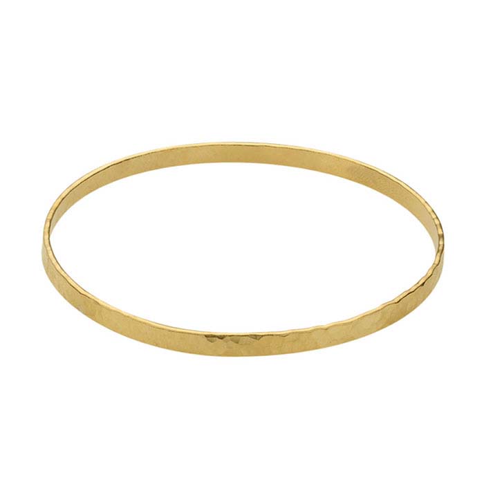 12/20 Yellow Gold-Filled Hammered Band